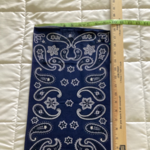 ❄️Mens Blue Bandana Original Buff - Picture 2 of 3